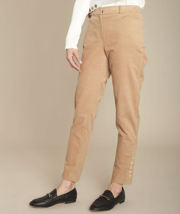 Pantalon droit en velours Eagle | 1-2-3 Pantalon droit en velours Eagle PhotoZ | 1-2-3