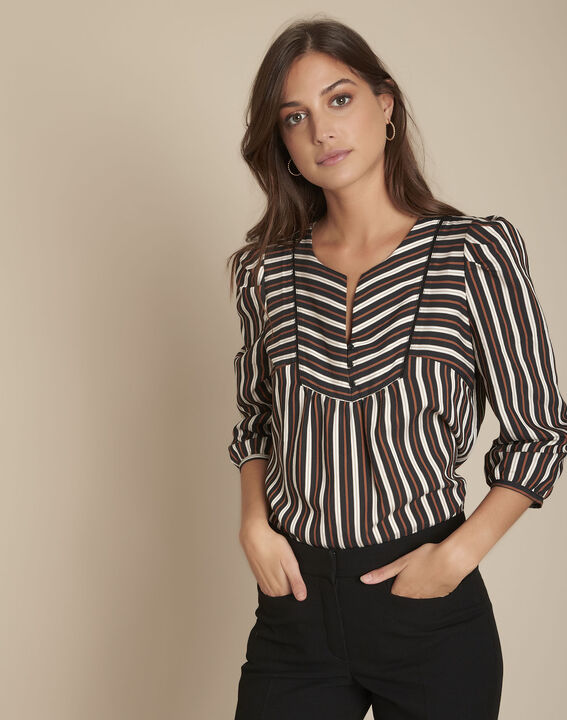 Blouse rayée Madina | 1-2-3 Blouse rayée Madina PhotoZ | 1-2-3