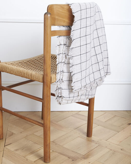 Schal mit Karomuster Gladia (1) - Maison 123