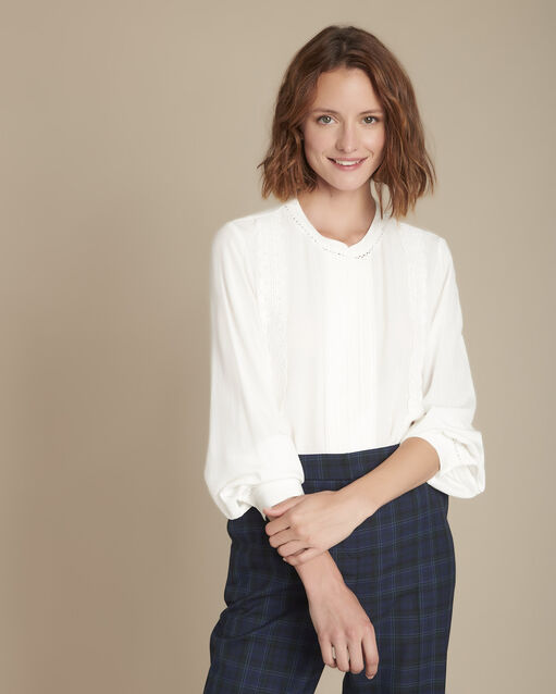 Spitzenbluse fließend Maena (1) - Maison 123