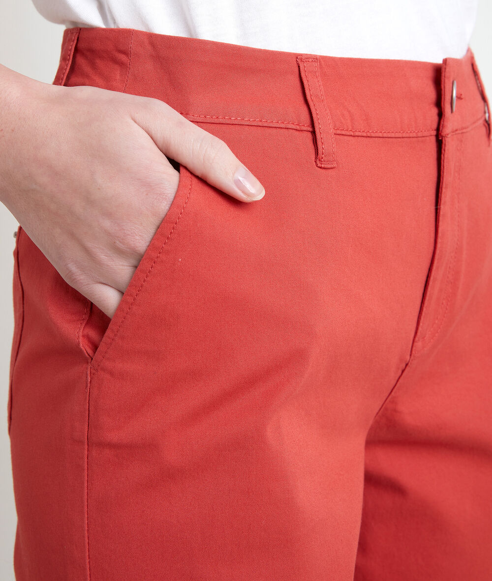 Pantalon en coton biologique chino goyave francis goyave.