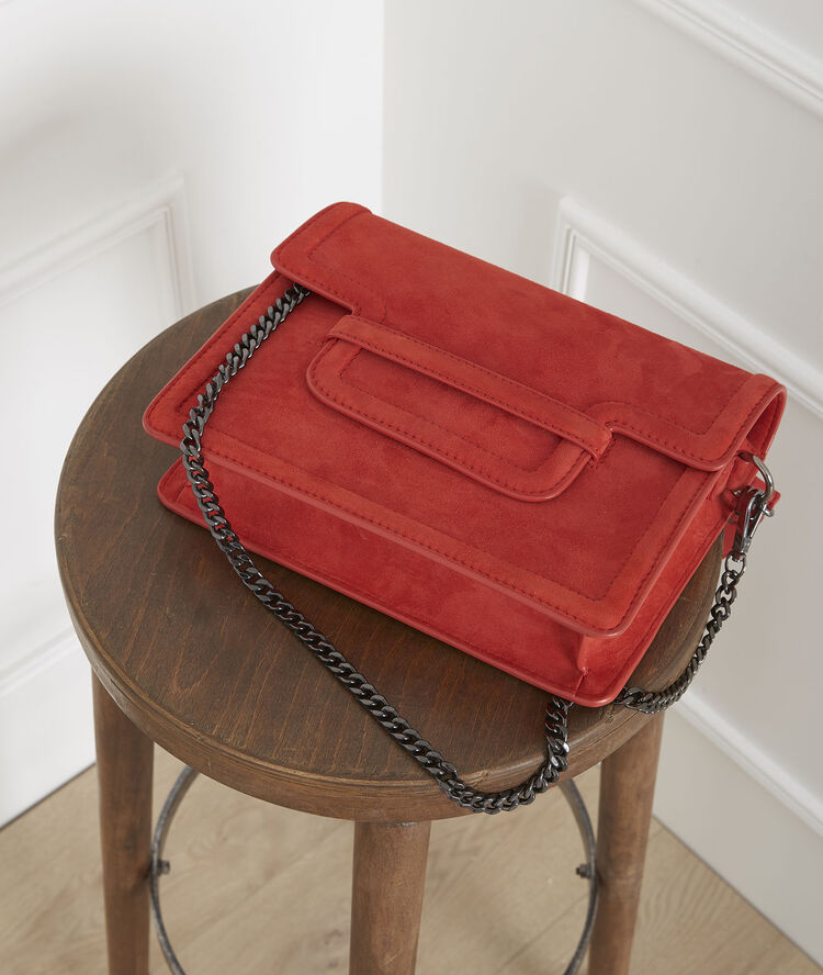 Le 123 - sac iconique corail corail.