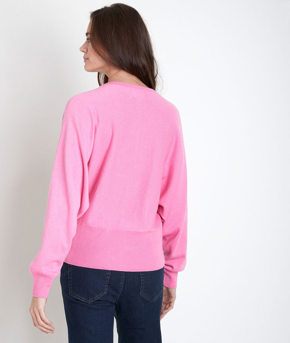 Gilet en polyamide recyclé rose aldo rose.