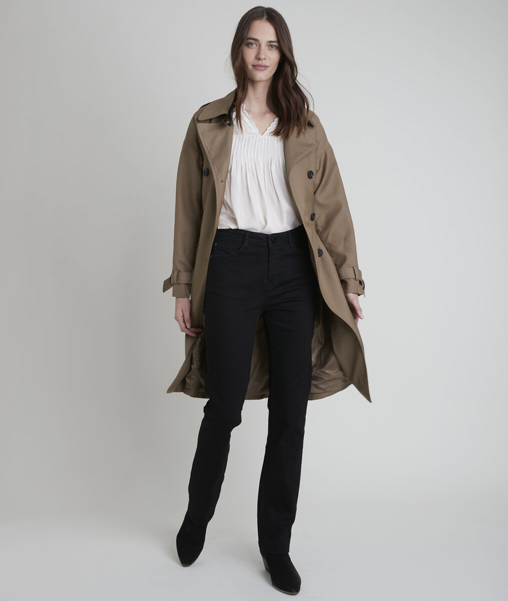 Das Original 123 Gerade Schwarze Jeans Sonia Damen Maison 123
