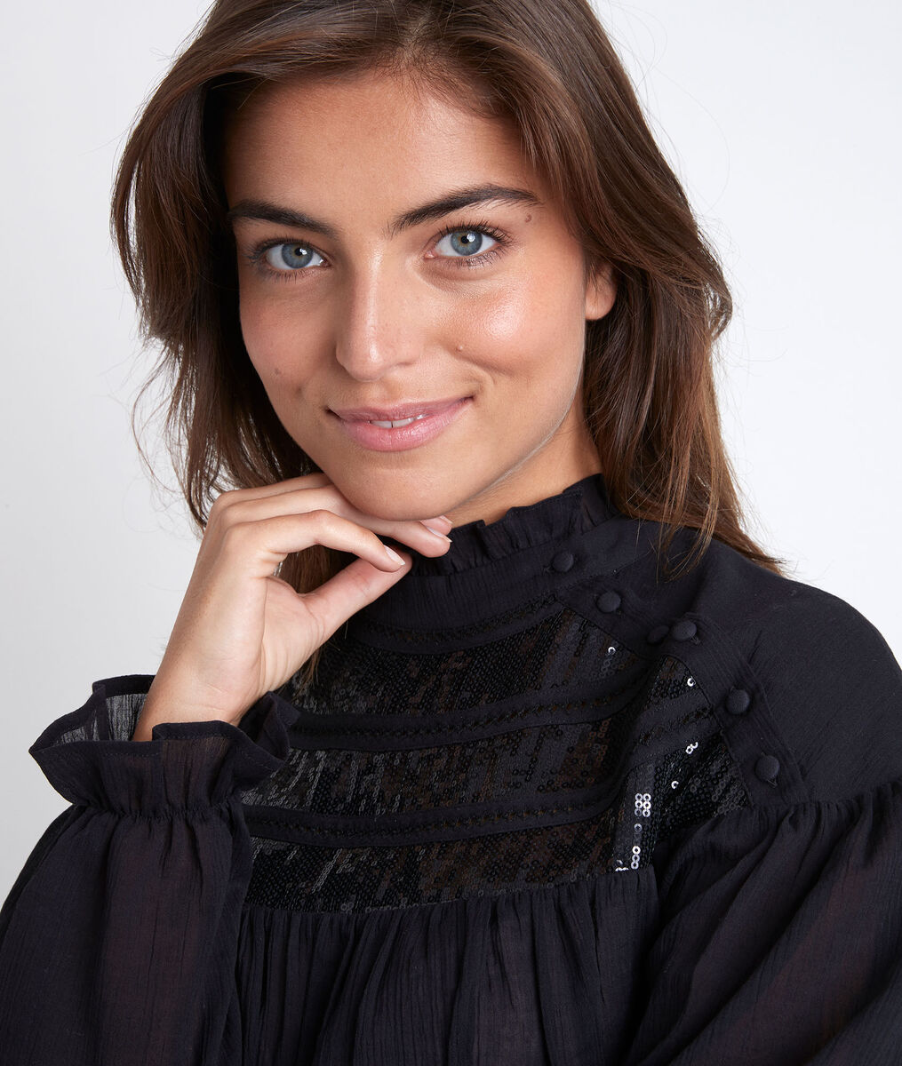 Blouse à sequins Jamila | 1-2-3 Blouse à sequins Jamila PhotoZ | 1-2-3