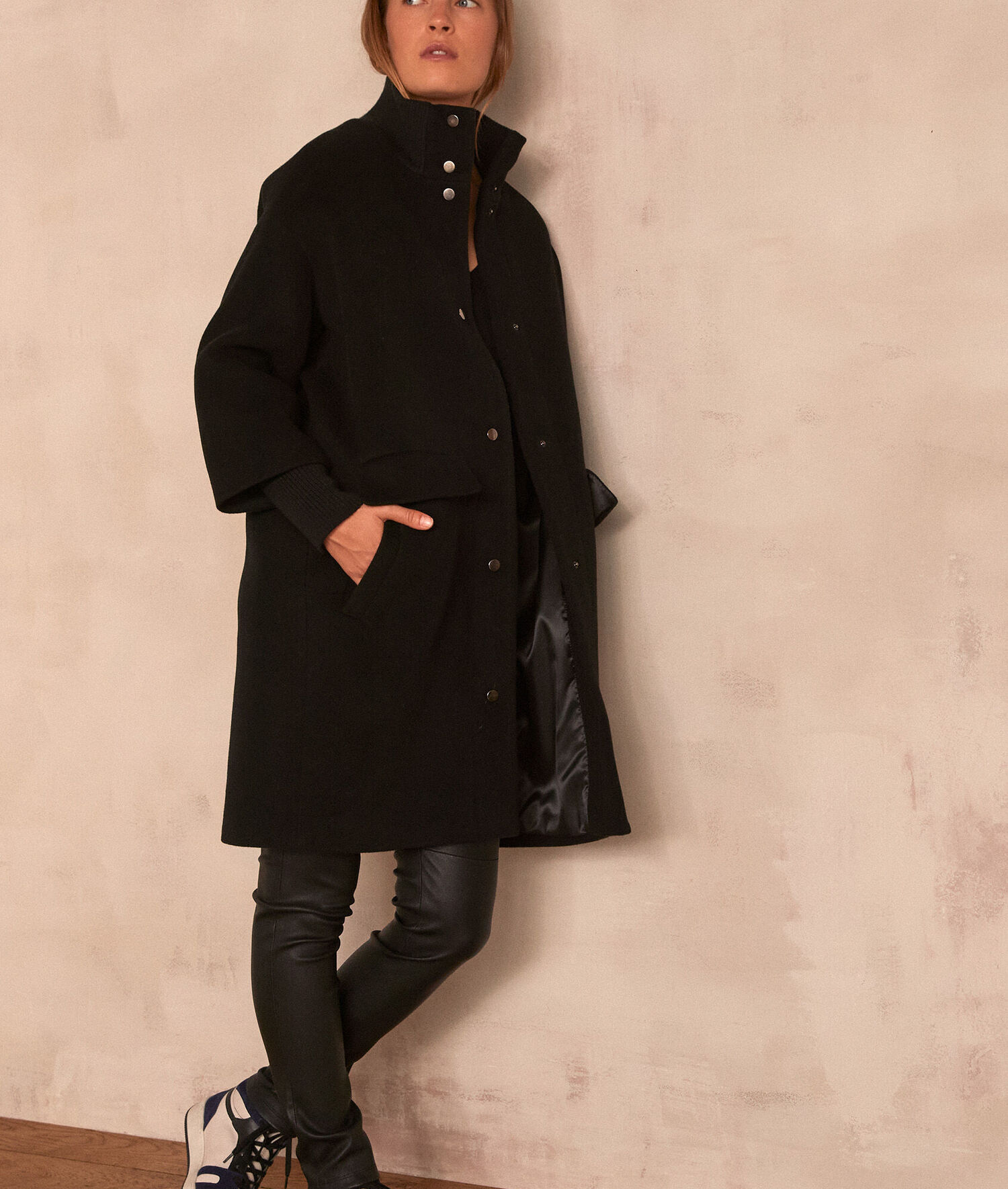 Manteau en laine magda