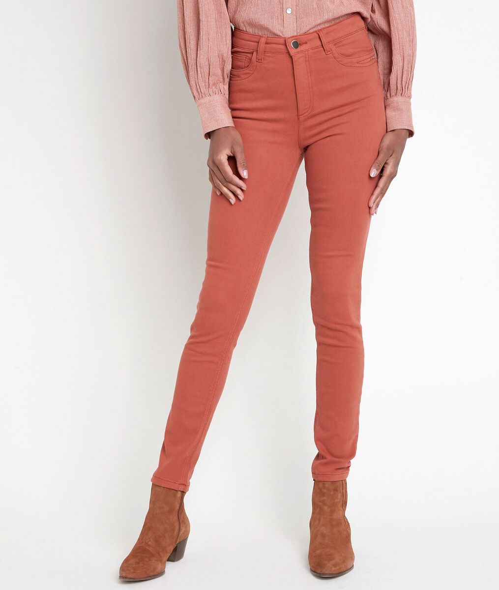 L'iconique slim jean goyave en coton recyclé Suzy | 1-2-3 L'iconique slim jean goyave en coton recyclé Suzy PhotoZ | 1-2-3