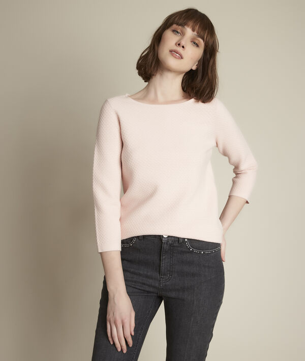 Pull nude col bateau Delta | 1-2-3 Pull nude col bateau Delta PhotoZ | 1-2-3
