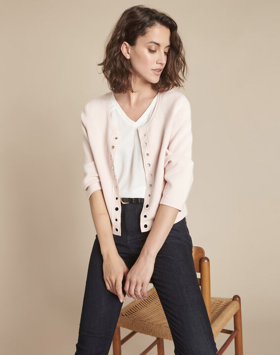 Gilet poudre compact oeillets Abricotier | 1-2-3 Gilet poudre compact oeillets Abricotier PhotoZ | 1-2-3