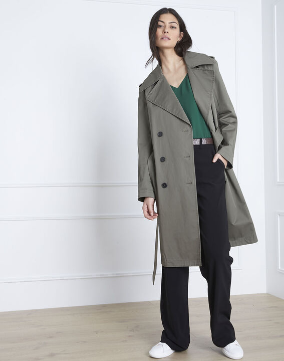 Kakifarbener Trenchcoat Dina | 1-2-3 Kakifarbener Trenchcoat Dina PhotoZ | 1-2-3