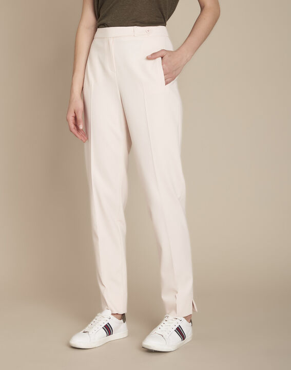 Pantalon poudre cigarette en microfibre Lara | 1-2-3 Pantalon poudre cigarette en microfibre Lara PhotoZ | 1-2-3
