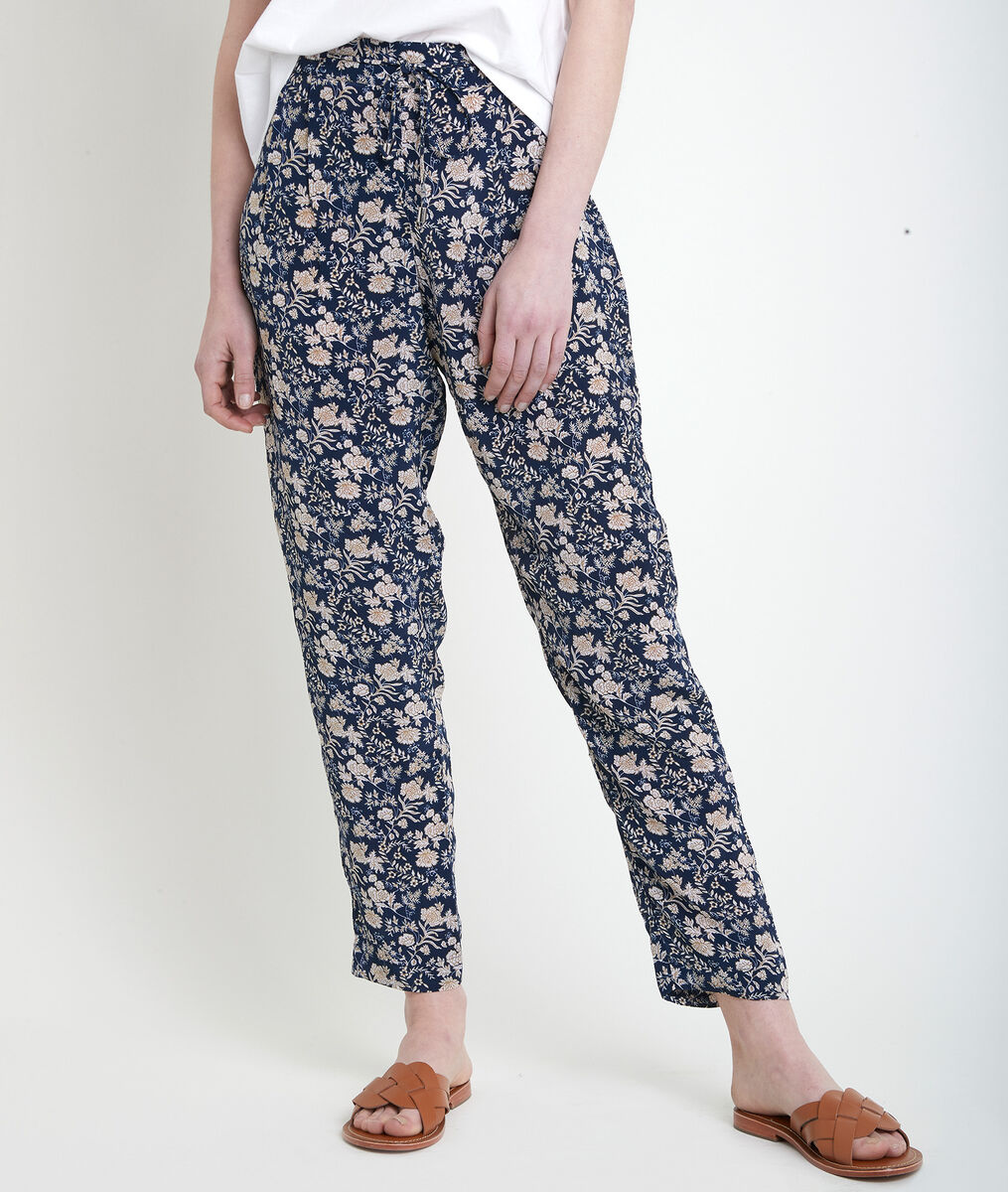 Pantalon imprimé en coton Flynn | 1-2-3 Pantalon imprimé en coton Flynn PhotoZ | 1-2-3