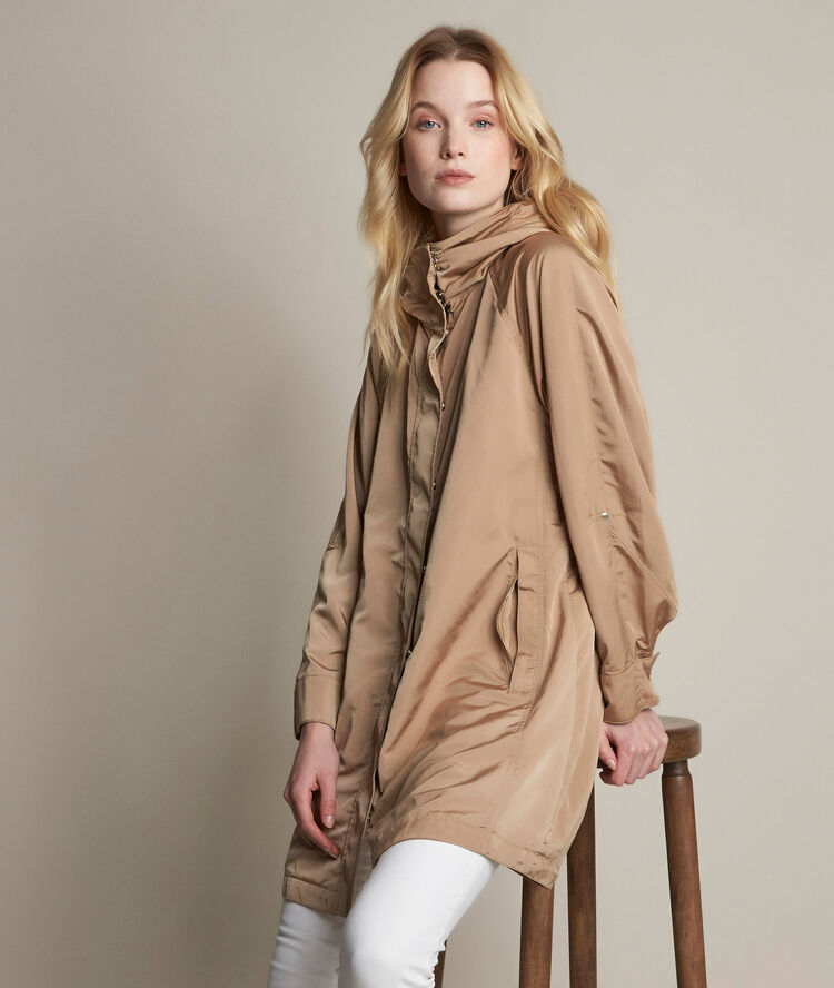 Parka beige faustine greige.