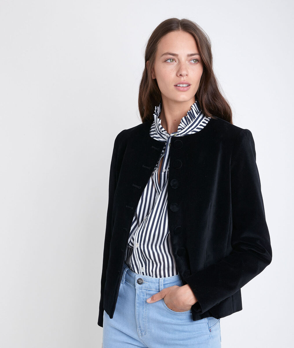 Veste en velours Tania | 1-2-3 Veste en velours Tania PhotoZ | 1-2-3