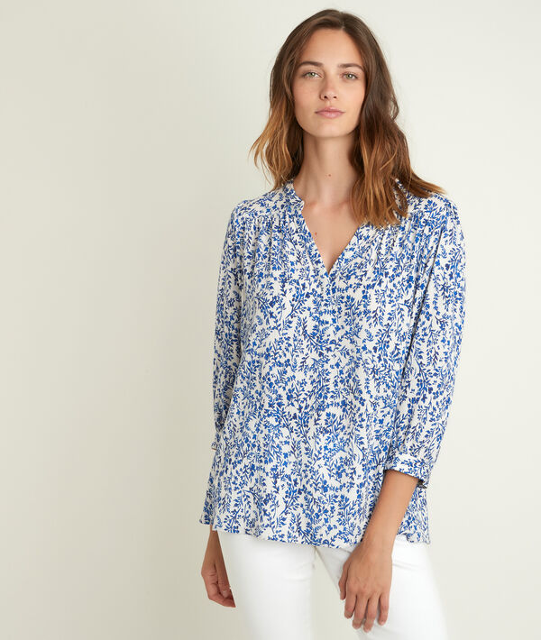 Blouse imprimée Elsa bis | 1-2-3 Blouse imprimée Elsa bis PhotoZ | 1-2-3