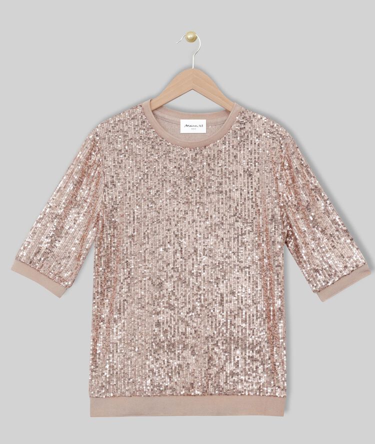 Top à sequins rhapsody buvard.