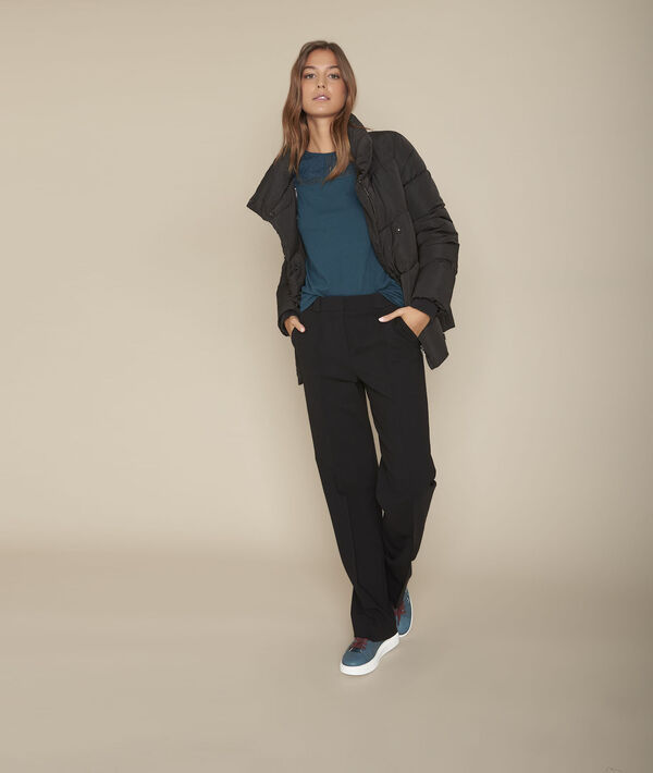 Pantalon droit en microfribre Eloic | 1-2-3 Pantalon droit en microfribre Eloic PhotoZ | 1-2-3