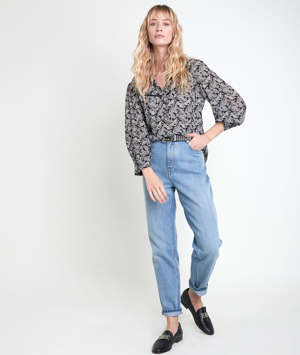 Blouse imprimée Juan | 1-2-3 Blouse imprimée Juan PhotoZ | 1-2-3