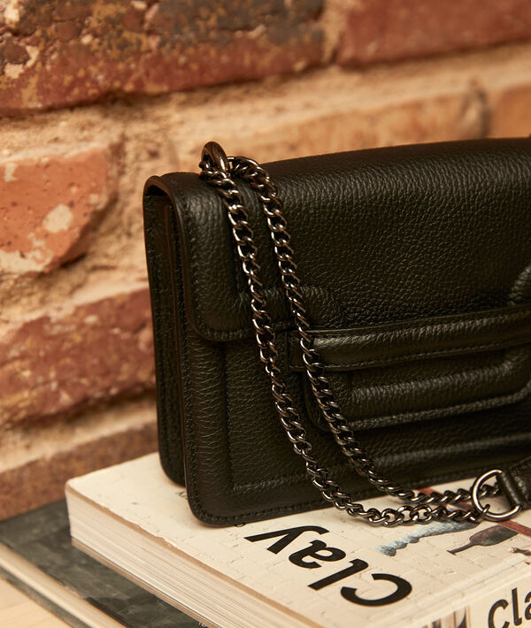 Le mini 123 noir en cuir | 1-2-3 Le mini 123 noir en cuir PhotoZ | 1-2-3