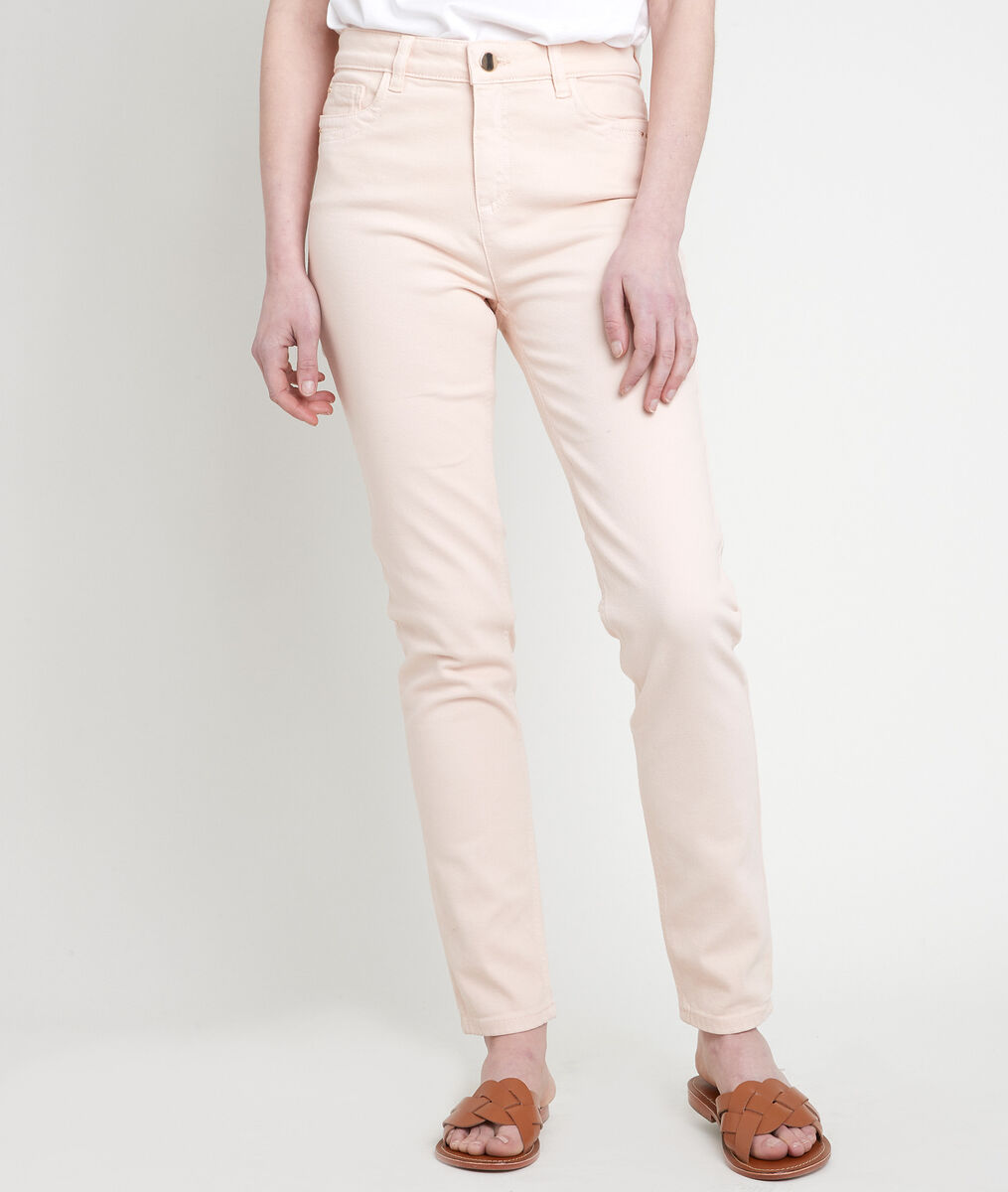 L'iconique slim jean en coton recyclé pêche Suzy | 1-2-3 L'iconique slim jean en coton recyclé pêche Suzy PhotoZ | 1-2-3