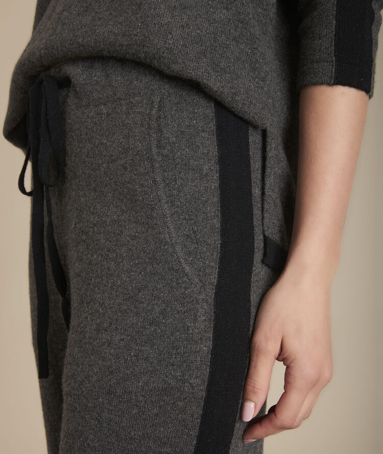 Antracietgrijze wijde broek flashback anthracite.