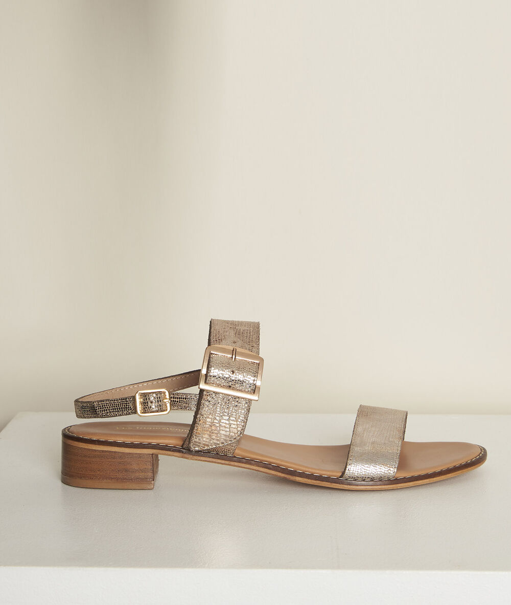 Goldfarbene sandalen jideo les trop&eacute;ziennes blassgold.