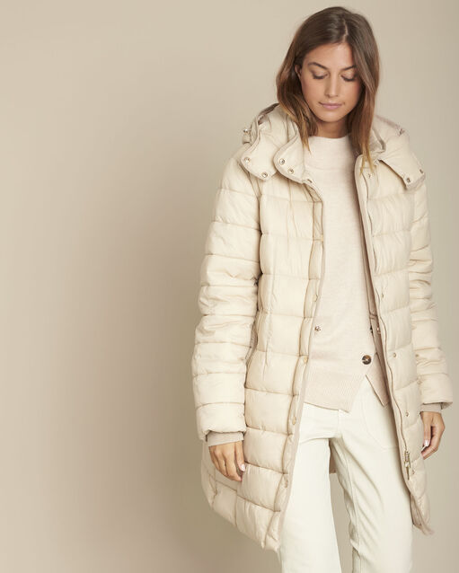 Doudoune longue greige Sorona® Dupont™ Louisa (1) - Maison 123