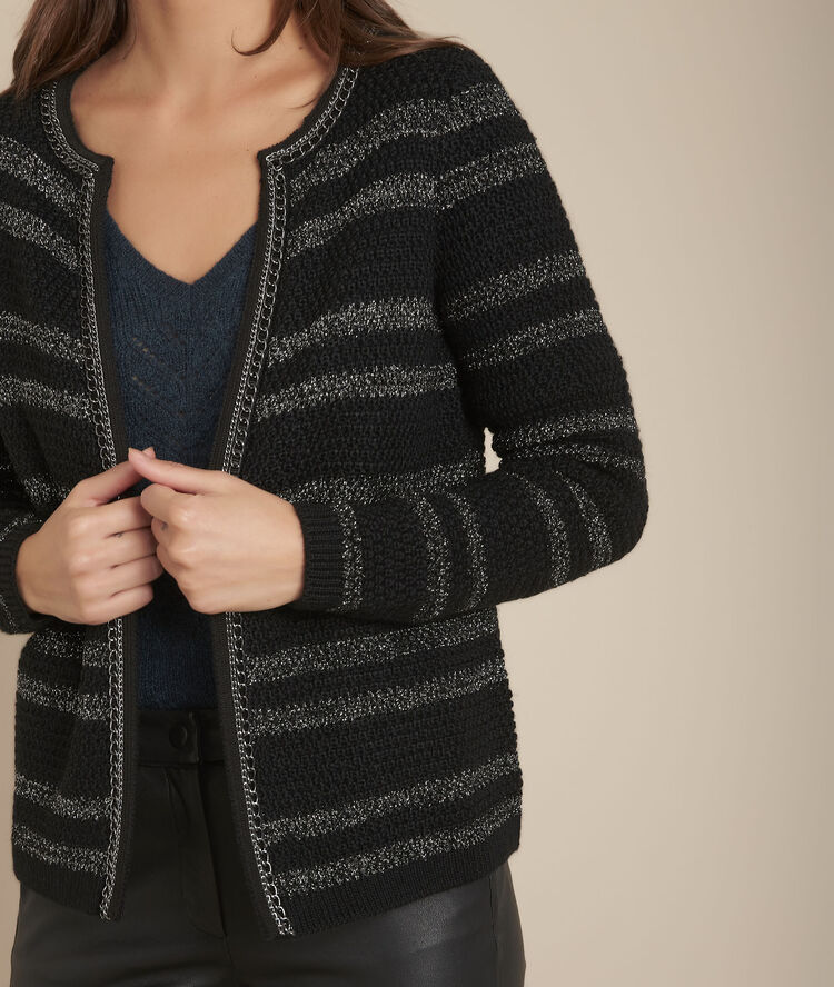 Gilet noir fantaisie fabuleux noir.