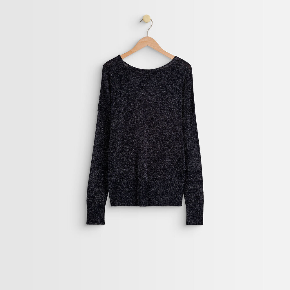 Pull marine brillant ringo marine.
