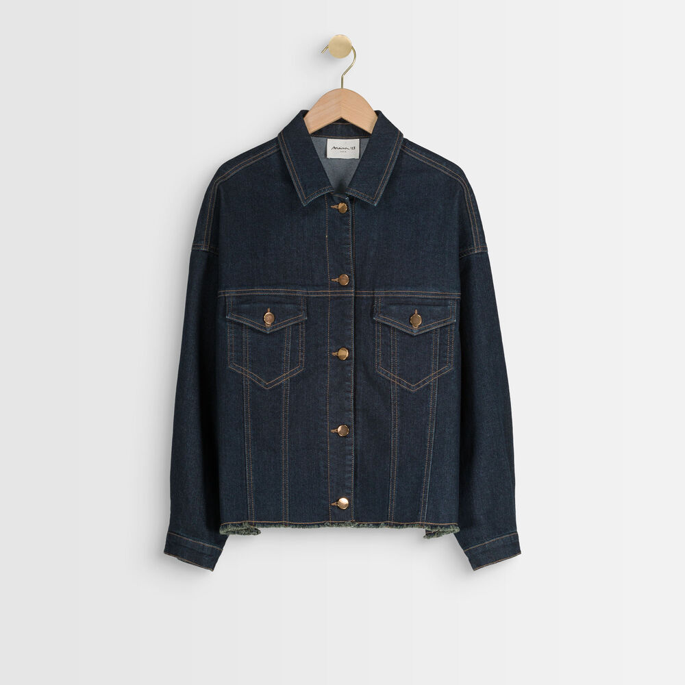 Surchemise en denim pacha rinse.