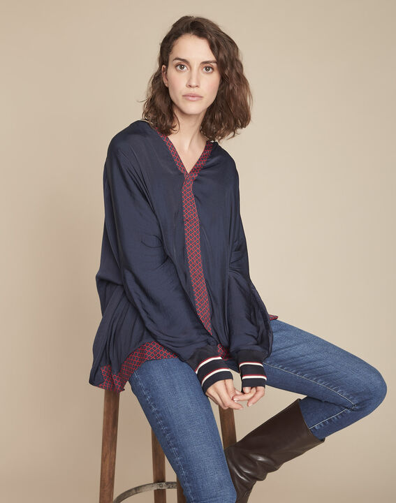 Blouse tunique imprimée Melanie | 1-2-3 Blouse tunique imprimée Melanie PhotoZ | 1-2-3