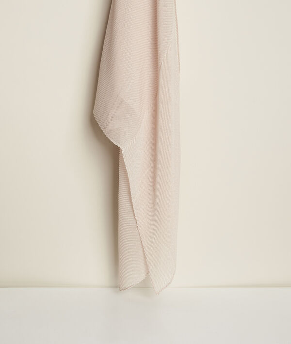 Foulard plissé rose Greta | 1-2-3 Foulard plissé rose Greta PhotoZ | 1-2-3