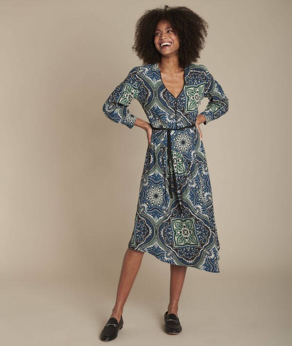Robe imprimé cachemire Ida | 1-2-3 Robe imprimé cachemire Ida PhotoZ | 1-2-3