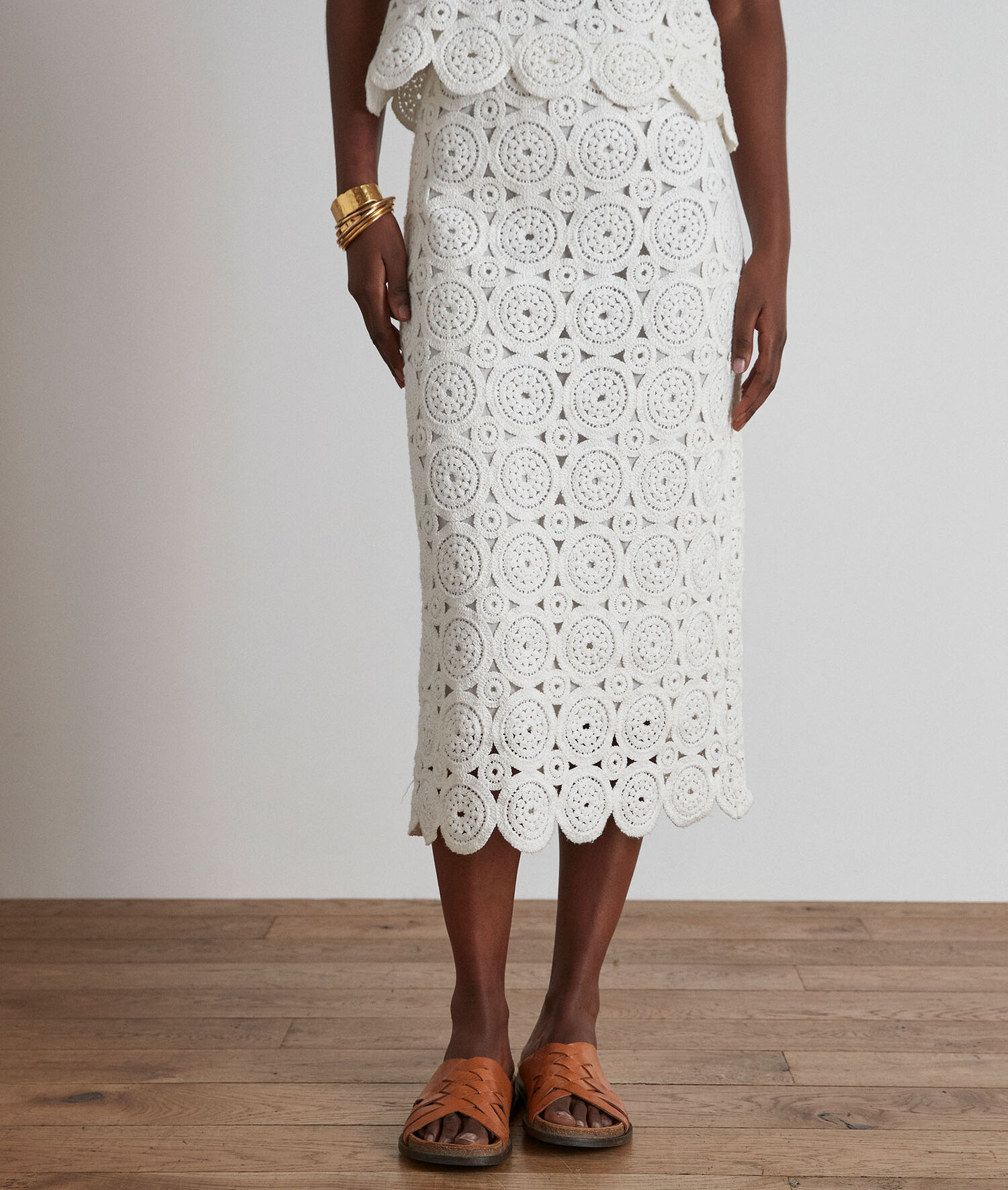 Jupe en crochet dalia