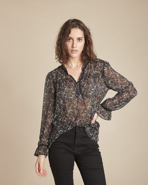 Blouse imprimé fleuri Marcelline (1) - Maison 123