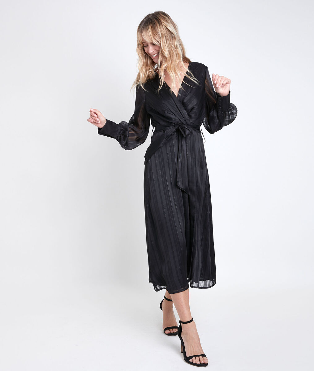 Robe longue portefeuille Catherine | 1-2-3 Robe longue portefeuille Catherine PhotoZ | 1-2-3