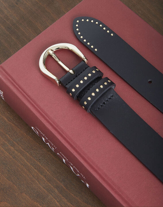 Ceinture en cuir noire Arock | 1-2-3 Ceinture en cuir noire Arock PhotoZ | 1-2-3