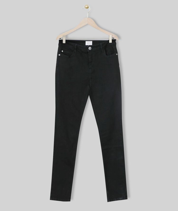 L'elégant push-up : jean slim noir salima noir.
