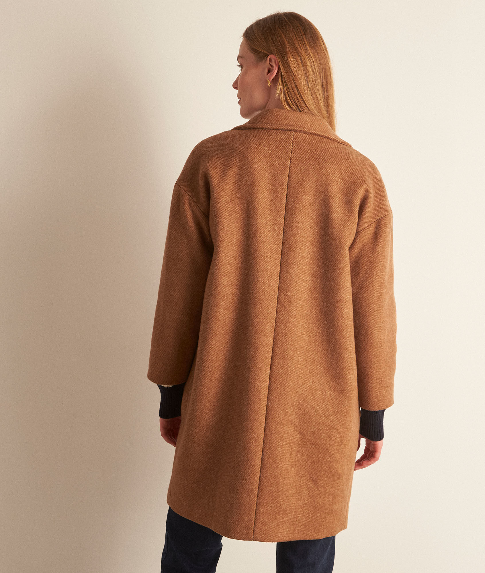 manteau camel maison 123