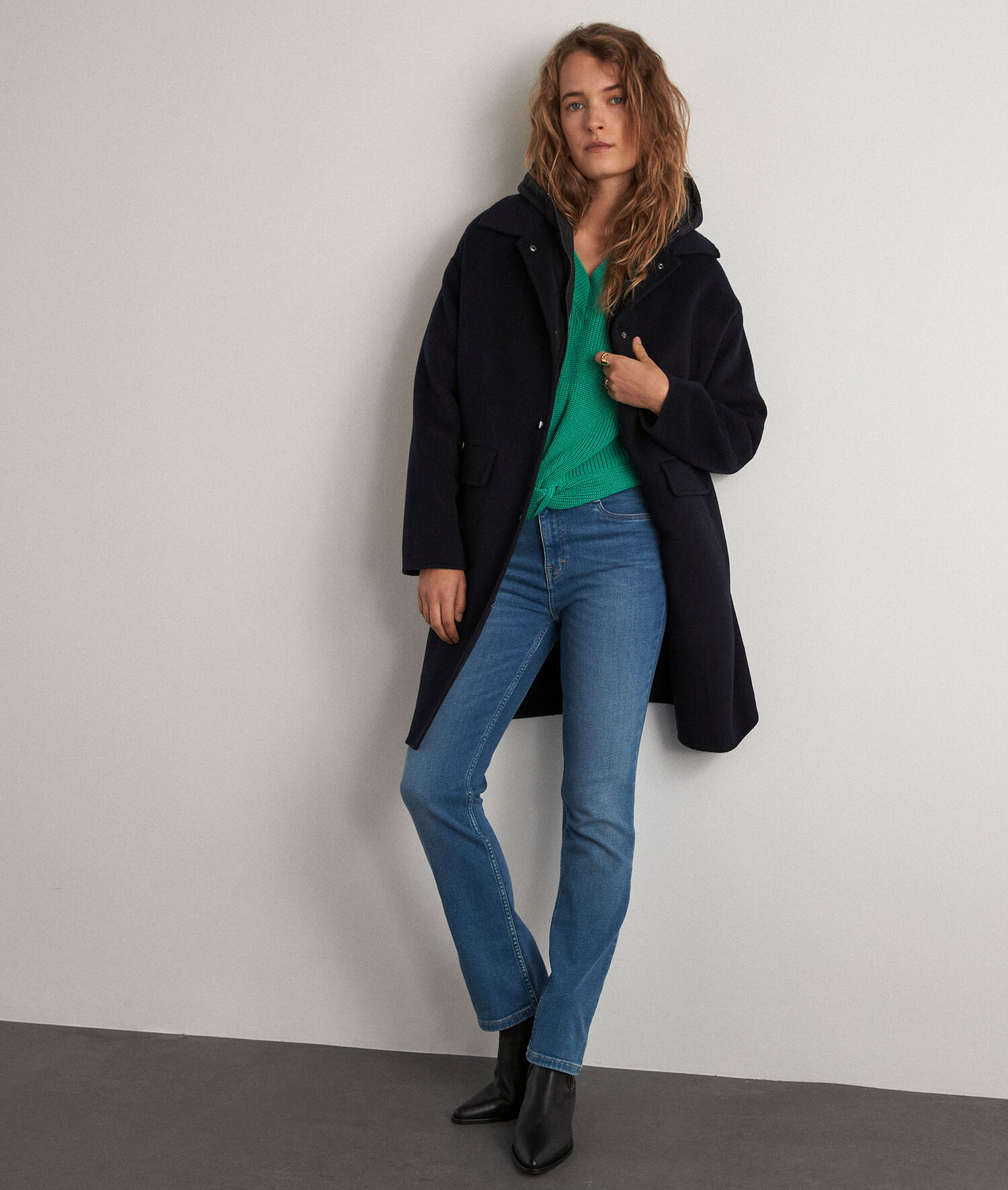 Manteau en laine raphael