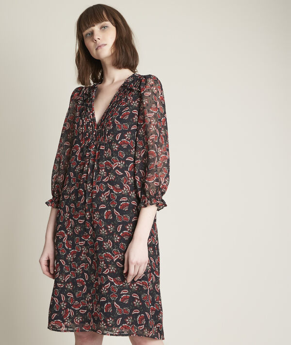 Robe imprimée courte Claudia | 1-2-3 Robe imprimée courte Claudia PhotoZ | 1-2-3