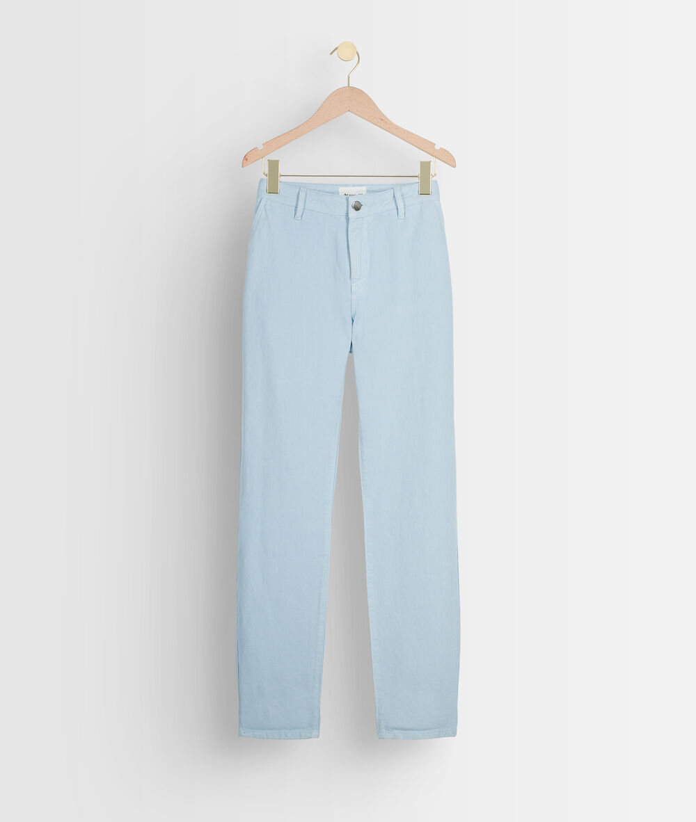Pantalon cigarette pure bleached farel pure bleached.