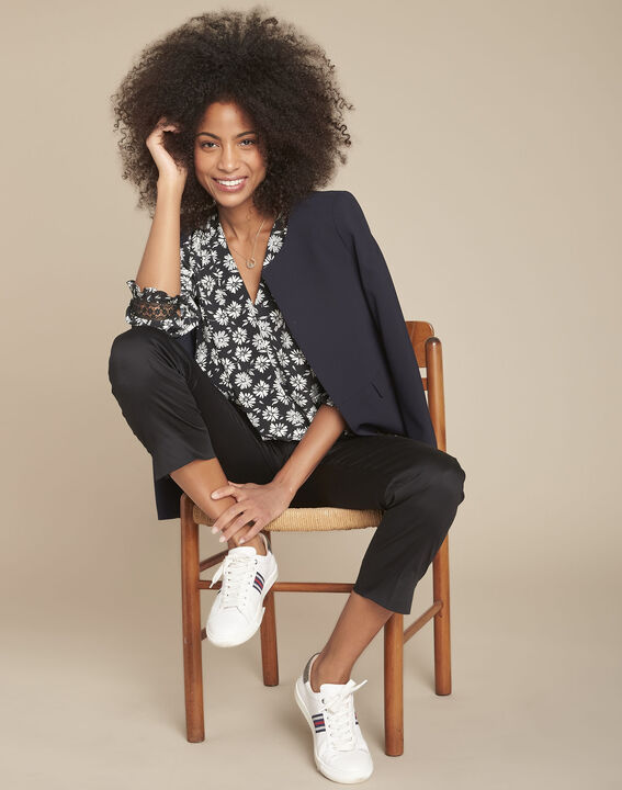 Blouse imprimé marguerite Malice | 1-2-3 Blouse imprimé marguerite Malice PhotoZ | 1-2-3