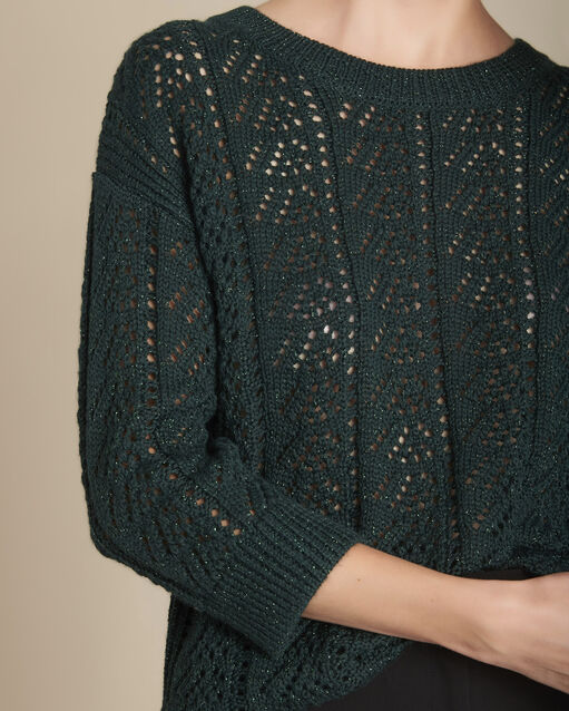Pull maille ajourée cyprès flash cypres.