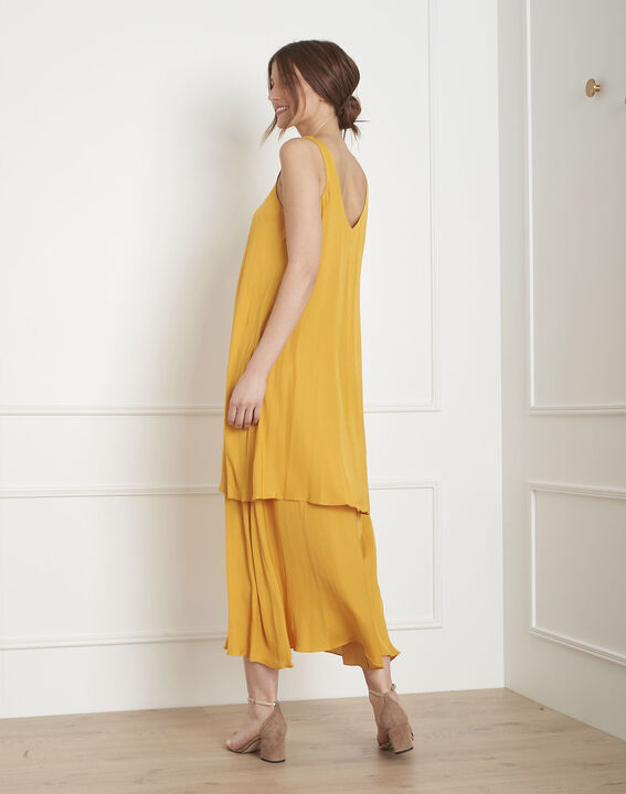 Robe jaune à étages Henriette | 1-2-3 Robe jaune à étages Henriette PhotoZ | 1-2-3
