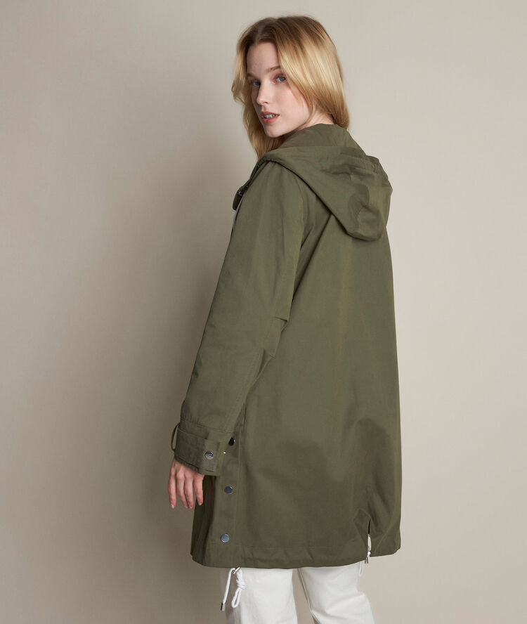 Khakifarbener parka fadela khaki.