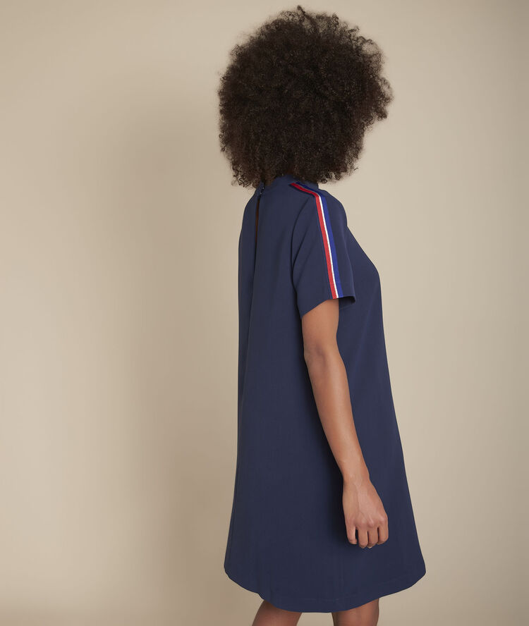Robe droite marine irmine marine.