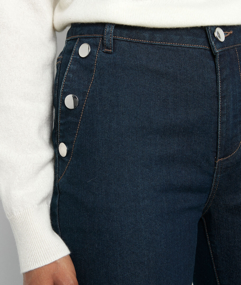 Flared jeans van ruwe denim Ninon | 1-2-3 Flared jeans van ruwe denim Ninon PhotoZ | 1-2-3