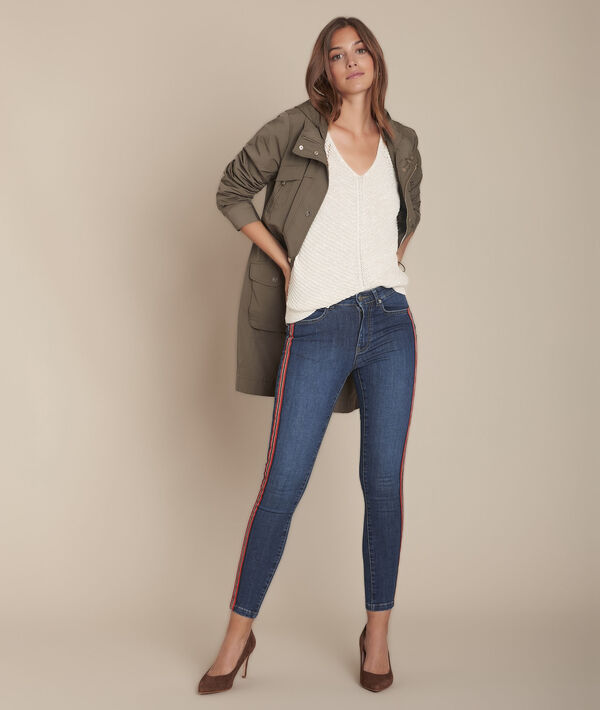 Pull beige ajouré Aube | 1-2-3 Pull beige ajouré Aube PhotoZ | 1-2-3