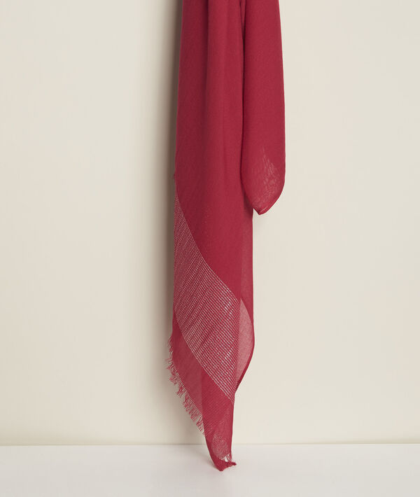 Foulard fuchsia lurex Clafouti | 1-2-3 Foulard fuchsia lurex Clafouti PhotoZ | 1-2-3